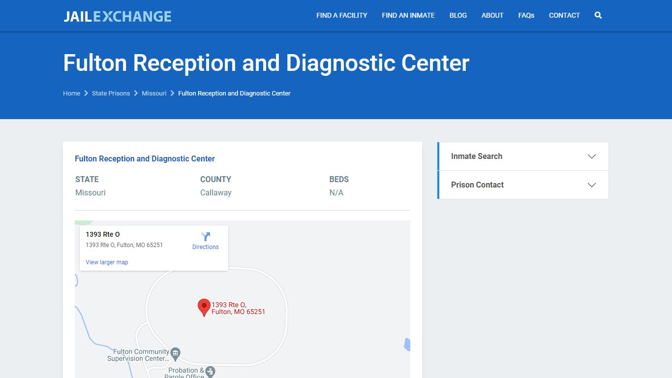 Fulton Reception and Diagnostic Center Prisoner Search ...